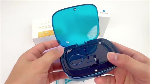 Double Layer Dry and Wet Separation Built in Mirror #dentist #dentalclinic #denturebox