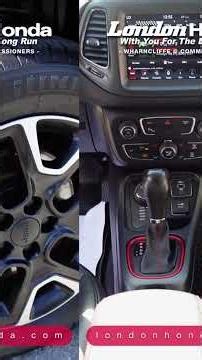 YOUR ADVENTURE AWAITS! Get Lost in the Right Direction with this 2021 Jeep Compass @ London Honda