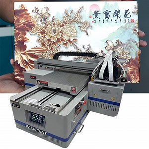 [Hot Item] Flat Ink Color Card Inkjet A1 Bed Photocopier 6090 Printing Flatbed Digital Machine UV Label Printer