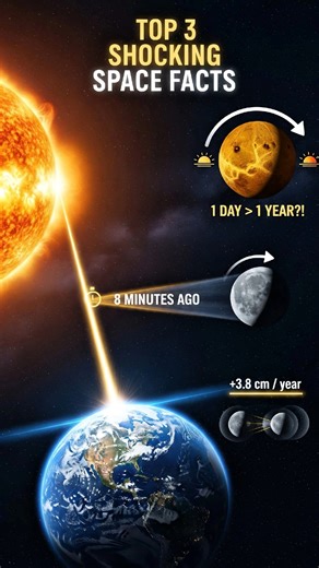 Space facts that will blow your mind 😨 | Telugu facts | #telugu #shortsfeed #shorts #growth #like