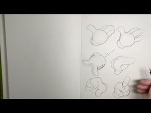 Tutorial - How to draw cartoon hands from scratch