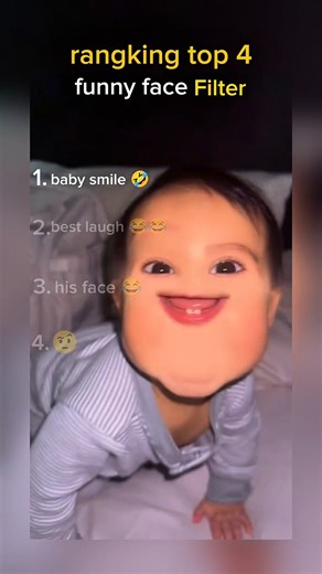 Rangking top 4 funny face filter #shortsfeed #funny