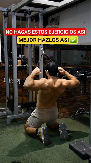👀DON'T DO IT LIKE THIS❌️, DO IT LIKE THIS INSTEAD✅️#tips#pulley #shoulders#exercise#fitness#gym#s...