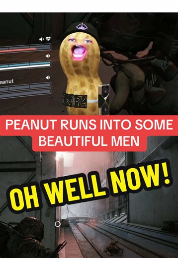 Peanut runs into some beautiful men real quick 🤣 thank god the bungulator makes quick work of them! Too easy 🎬twitch.tv/theburntpeanut @theburntpeanut #theburntpeanutclip #theburntpeanut #theburntpeanutclips #fyp #peanut