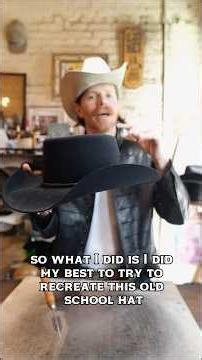 Let’s make The “Rowdy Rustler” western hat step by step!