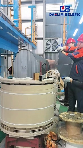 Installing Silicon Steel Sheets on 10.5 MVA Transformer