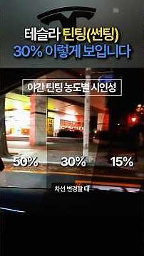 Tesla Window Tint 30%: This Is How It Looks Day and Night