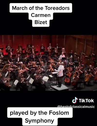 🏎 #classical #music #classicalmusic #concert #orchestra #march #toreador #bizet #carmen #symphonyorchestra #party #f1music #celebration