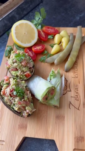 The Easiest High-Protein Stuffed Avocado 🥑 | Healthy Tuna Recipe Ready in 5 Minutes! #acaibowl #acai