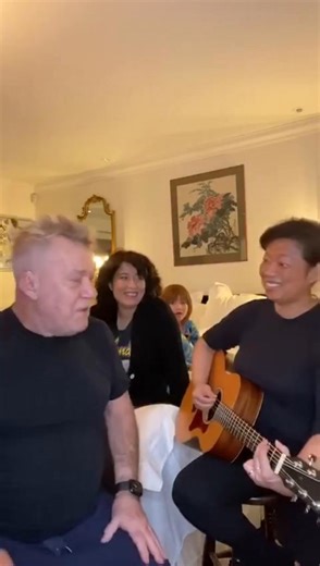 Here’s a great Beatles song we did with the Jane Barnes Band a few years ago. We all get by with a little help from our friends. | Jimmy Barnes