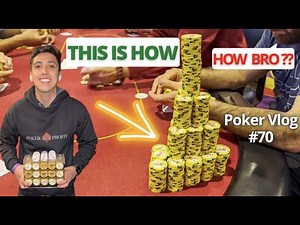 How to CRUSH Small Stakes Cash Games | The BEST Strategy to WIN BIG!! Poker Vlog 70