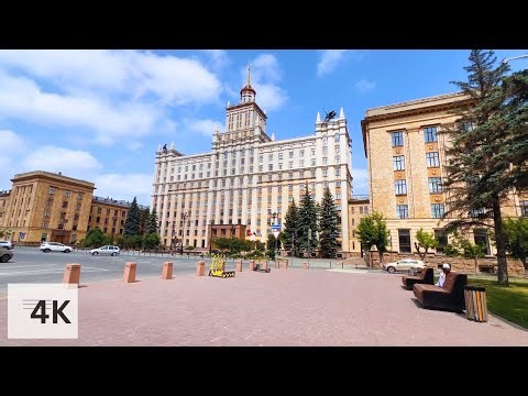 🇷🇺 🏰 Chelyabinsk Walk Tour 4K, Russia Walking Tour