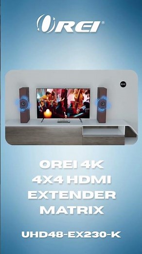 Switch & Extend 4K Across 8 Screens! | HDMI Matrix with HDBaseT (18Gbps, PoC) #hdmimatrix #tech