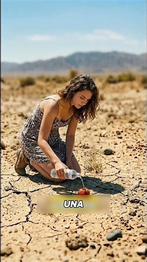 Antelope saved the tomato tree from drying out by watering it 😭