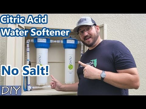 How to install a Citric Acid Water Softener, NuvoH20