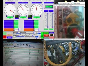 C32 Caterpillar dyno test