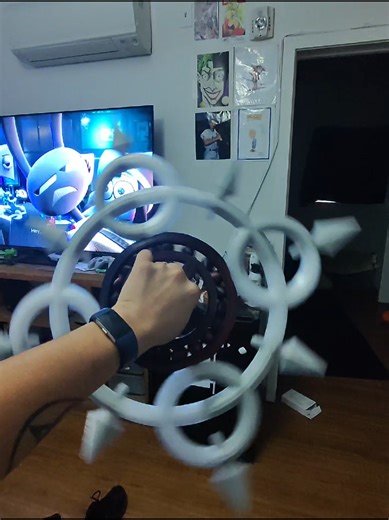 Giant Fidget Spinner Printing Inspired by Kingdom Hearts