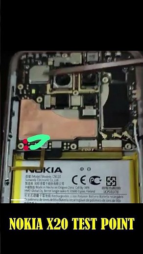 NOKIA X20 TEST POINT