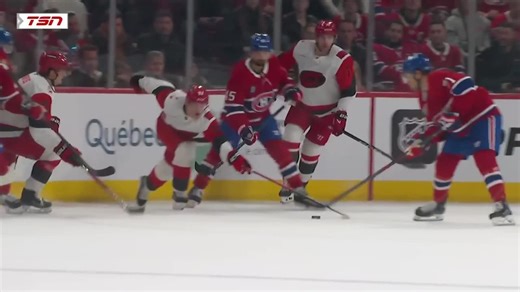 Jake Evans with a Goal vs. Carolina Hurricanes