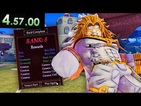 How to get S solo in Dio Over Heaven raid on Bizarre Lineage even if you're a beginner... (Roblox)