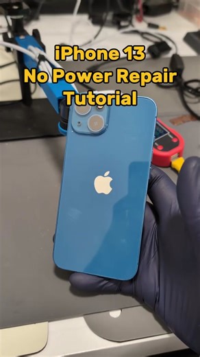 Here is how I fix an iPhone 13 that does not power on using a thermal camera, a DC power supply and some brain power. How do you approach No Power repairs? 👀 #iPhoneRepair #VCCBoardRepairs #DataRecovery #LasVegas #Microsoldering #NoPower #iPhone13 #Tutorial