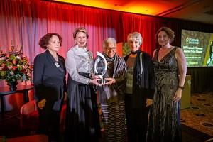 President Ellen Johnson Sirleaf receives 10th O’Connor Justice Prize