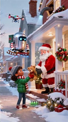 Santa Upgrades to a Robot Helper—And Everything Goes Wild!