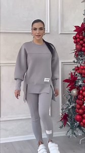 Our set is not only stylish but also practical for everyday wear. The leggings are designed with a seamless waistband that won’t dig in or cause discomfort, allowing for a full range of motion whether you’re stretching or sitting.👉 shopingmally.com/products/casual-leggings-set | Shopingmally shop