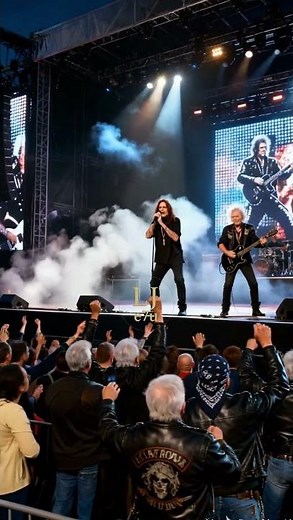 Ozzy Osbourne & Keith Richards Rock Los Angeles 🔥 #RockLegends #LiveConcert