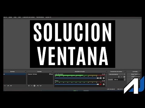 🛠 [SOLUCION] OBS Capturar Ventana Pantalla Negra