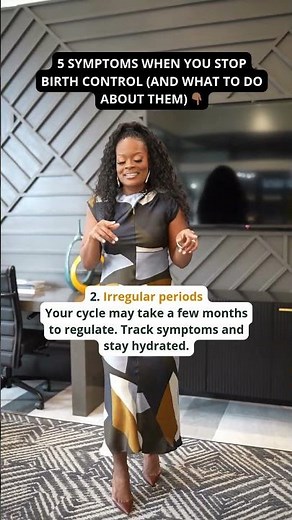 5 Symptoms When You Stop Birth Control (and What To Do About Them)