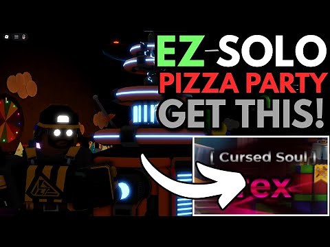 (UPDATED) The EASIEST Way To Solo Pizza Party - No Special Towers EZ Guide! | Roblox TDS