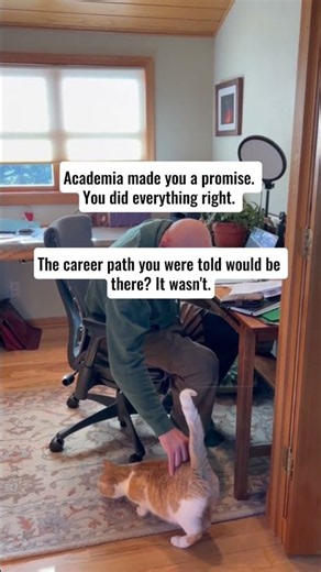 Academia made you a promise