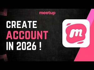 How To Create Meetup Account 2026 !