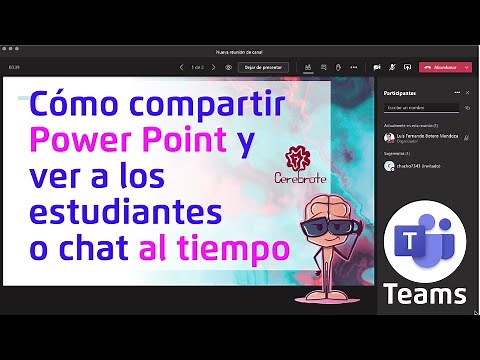 How to share your screen with PowerPoint and still see the chat and who's speaking in Teams