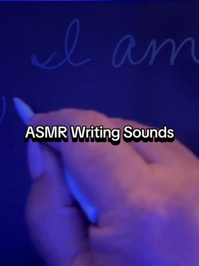 Sometimes the quietest sounds are the most comforting. ✍️💜 Here's a little preview from my newest Writing ASMR video featuring soft handwriting sounds and calming affirmations. The full video is now on YT. 🌙 🎧 Headphones recommended. #writingasmr #asmrwriting #writingsounds #gentleasmr
