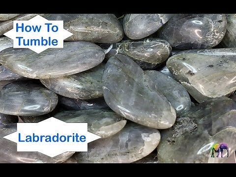 How to Rock Tumble Labradorite