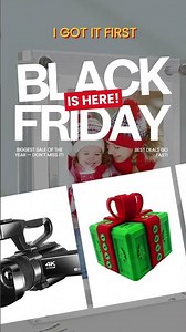Black Friday deals on projectors, gadgets, and home tech. Shop must-have finds at IGotItFirst.store.