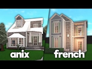 5x5 house BUILD OFF w/ frenchrxses (bloxburg)