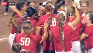 Carlisle Community School District - IA defeats Adel DeSoto Minburn Community School District for the 4A Iowa Girls High School Athletic Union (IGHSAU) Girls State Softball Championship. They win a close one 7-6. Both teams fought hard and battled to the very end. | Iowa PBS