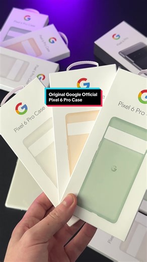 Original Google Official Pixel 6 Pro Case Unboxing