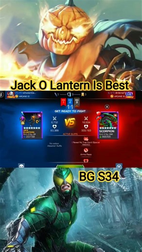 jack o lantern Is best 🎃🔥 #mcocbattleground #mcocbattlegrounds #mcoc #mcocgameplay #marvelchampions