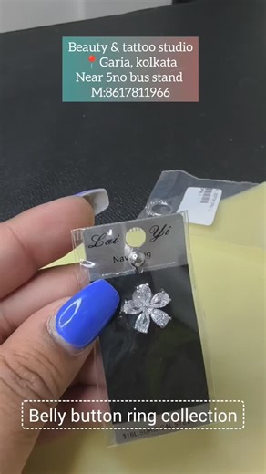 Magical Beauty world on Instagram: "Belly button ring collection❤️ Beauty & tattoo studio 📍Garia, kolkata Near 5no bus stand M:8617811966 #manuchakraborty #magicalbeautyworld #bellyjewelry #piercing #femaletattooartistkolkata"