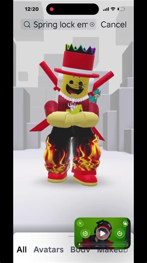 Spring trap dance, but in Roblox