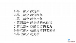 用SAP2000做结构力学