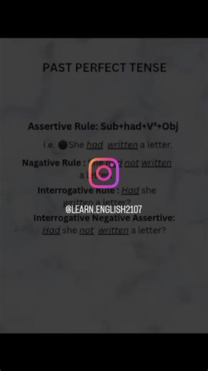 Past Perfect Tense #learningenglish #englishvocabulary #learnenglishwithme #shorts #yt #subscribe