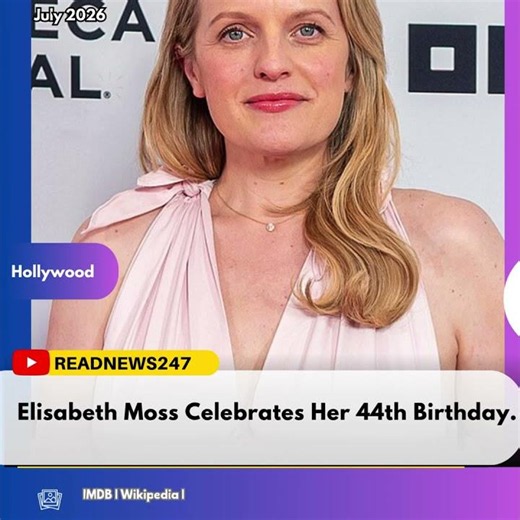 Elisabeth Moss Celebrates Her 44th Birthday. The two-time Primetime Emmy and Golden Globe Award-win