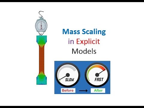 Mass scaling in ABAQUS