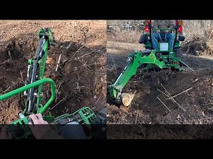 LAND CLEARING WITH BACKHOE PART 2 SHOULD YOU PURCHASE THE BACKHOE?