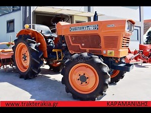 KUBOTA L2201 video by Karamanidis | www.trakterakia.gr